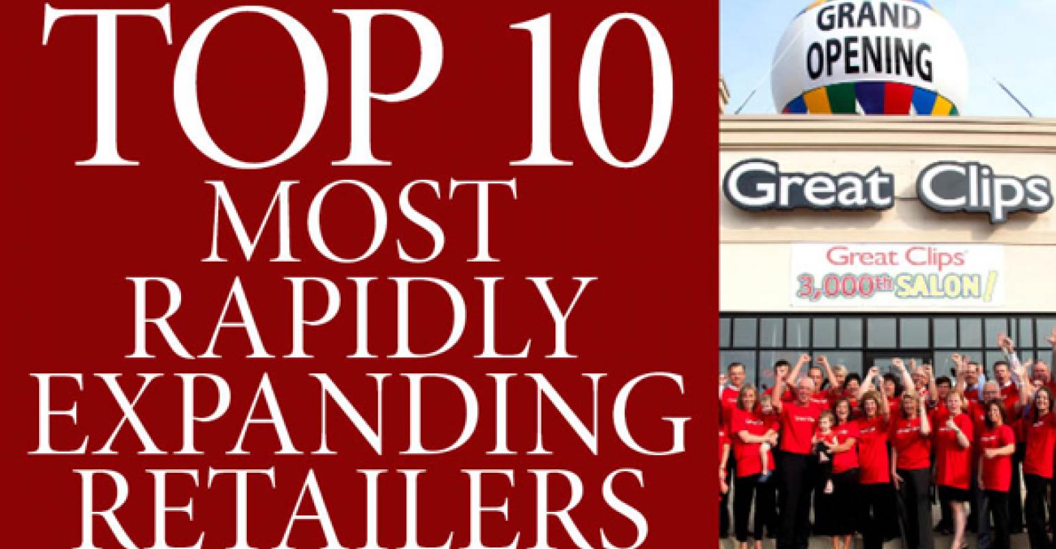 Top 10 Most Rapidly Expanding Retailers National Real Estate Investor